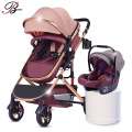 Porte-poussette Baby Carrier / Baby Poustre bébé Pram en gros en gros / Bébé poussette 3 en 1